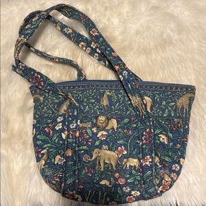 Vintage Vera Bradley Animal Safari Print purse